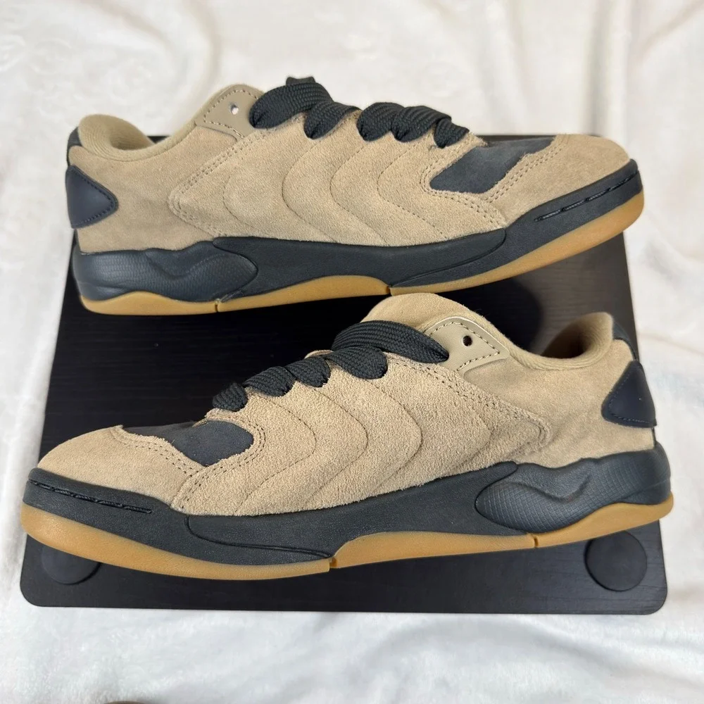 Nike Air Jordan Session Skateboard Shoes Khaki Anthracite Mens 8 New IB3731-200